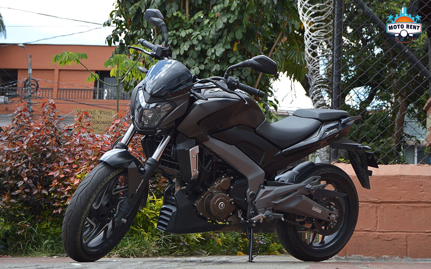 Dominar 400 motorcycle rental in Medellin